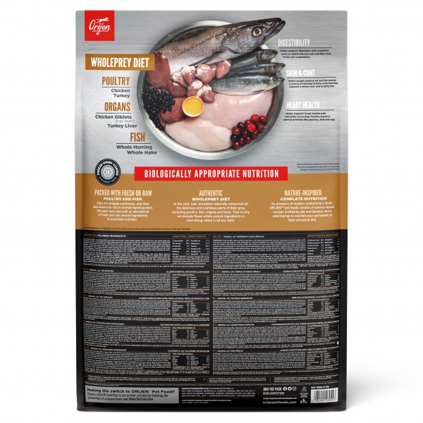 Orijen Cat Dry Food Original Cat Recipe 5.4kg Pet Master Singapore